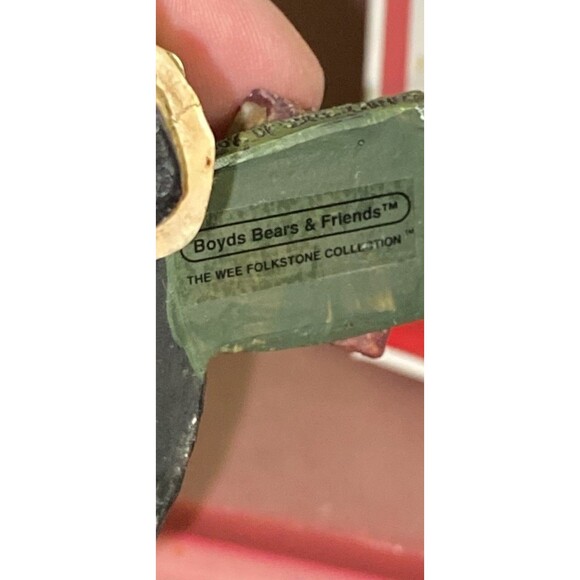 Boyds Bears  & Friends Wee Folkstone Series Henry K Wall Street Shelf Sitter - Picture 8 of 10